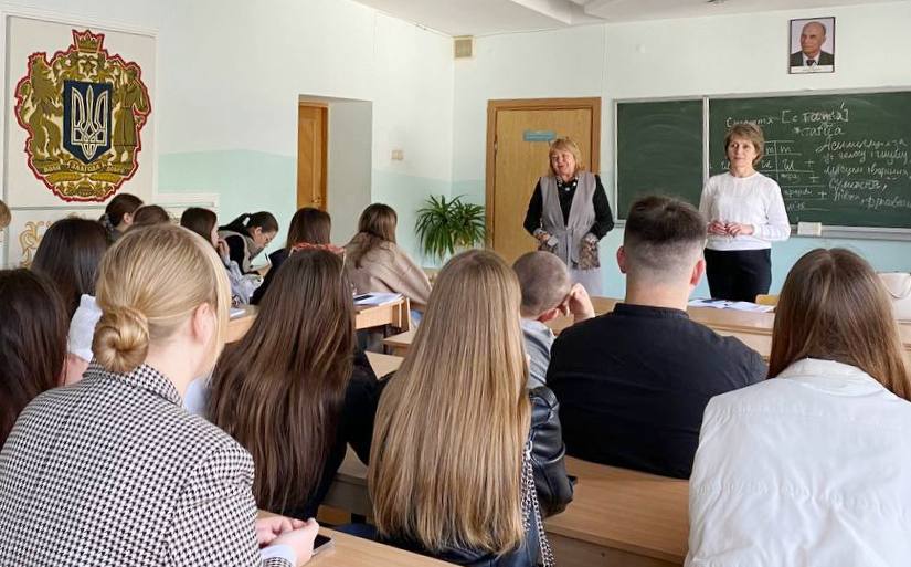 Профорієнтаційна зустріч із учніми Козлівського ліцею